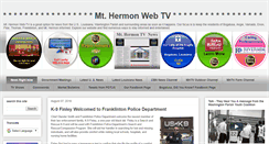Desktop Screenshot of mthermonwebtv.com